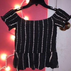 Off the shoulder top